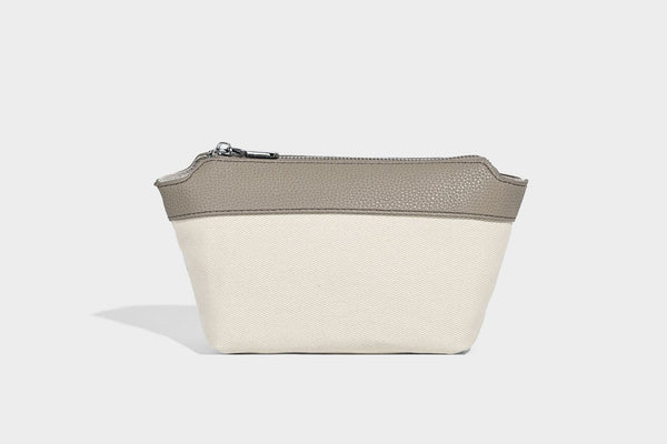 Soft slouchy hobo shoulder bag in pebbled matte finish with slim strap, silver-tone ring hardware, and knotted printed scarf