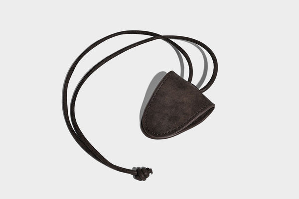 Slouchy woven hobo shoulder bag with knotted strap and matte leather-look textured finish, detail view 30